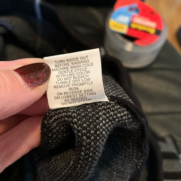 NY COLLECTION black and white NWT sweater skirt - Picture 9 of 10